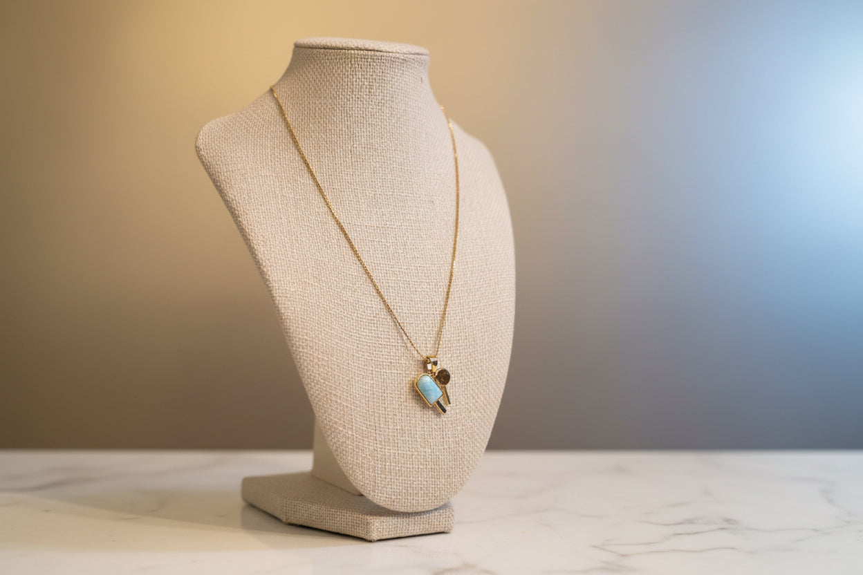 Paleta combinada larimar y Ambar