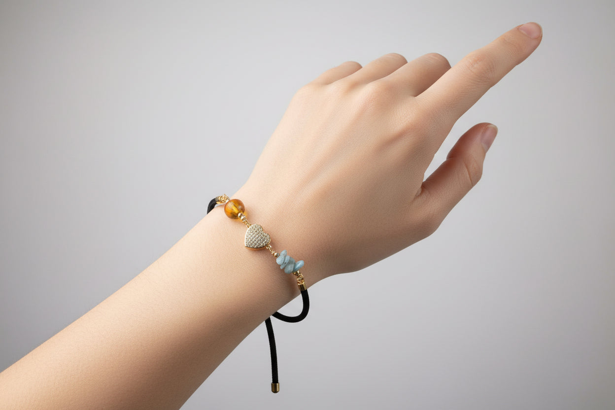 Ocean & Sun Cord Bracelet