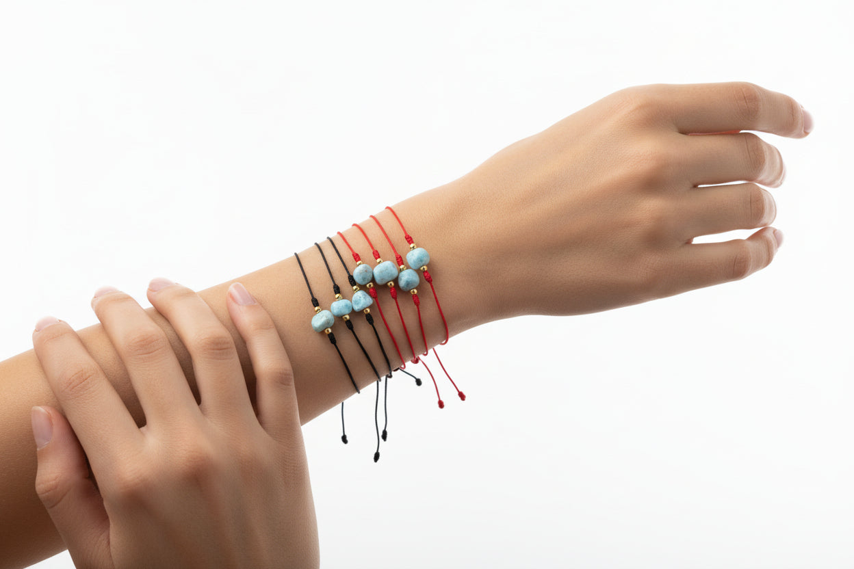 Pulsera Chispa de Larimar | Larimar Spark Bracelet