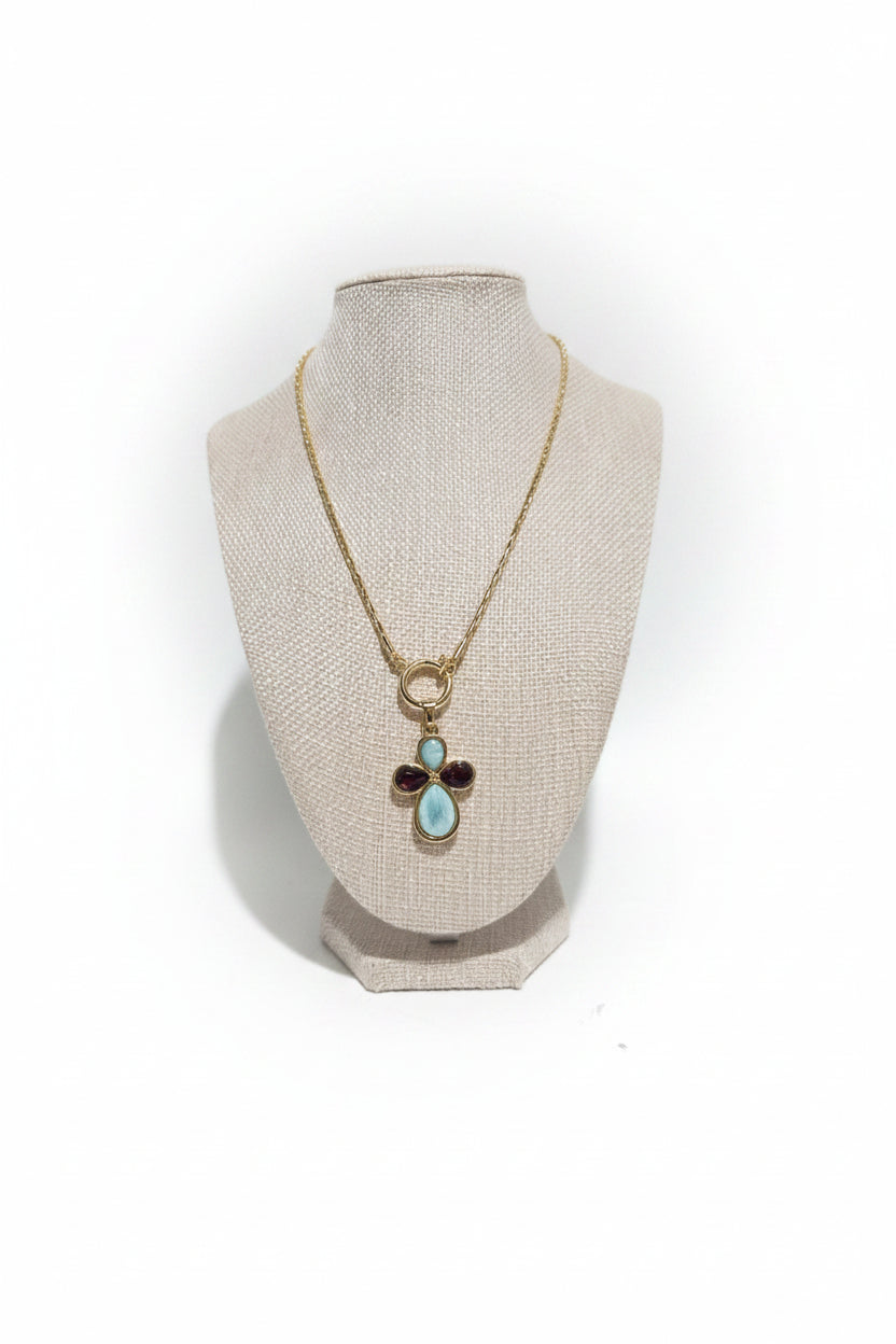 Choker Cruz de Fe | Cross Charm Choker