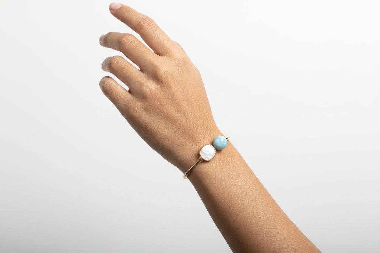 Pulsera con Apliques | Gold Appliqué Bracelet