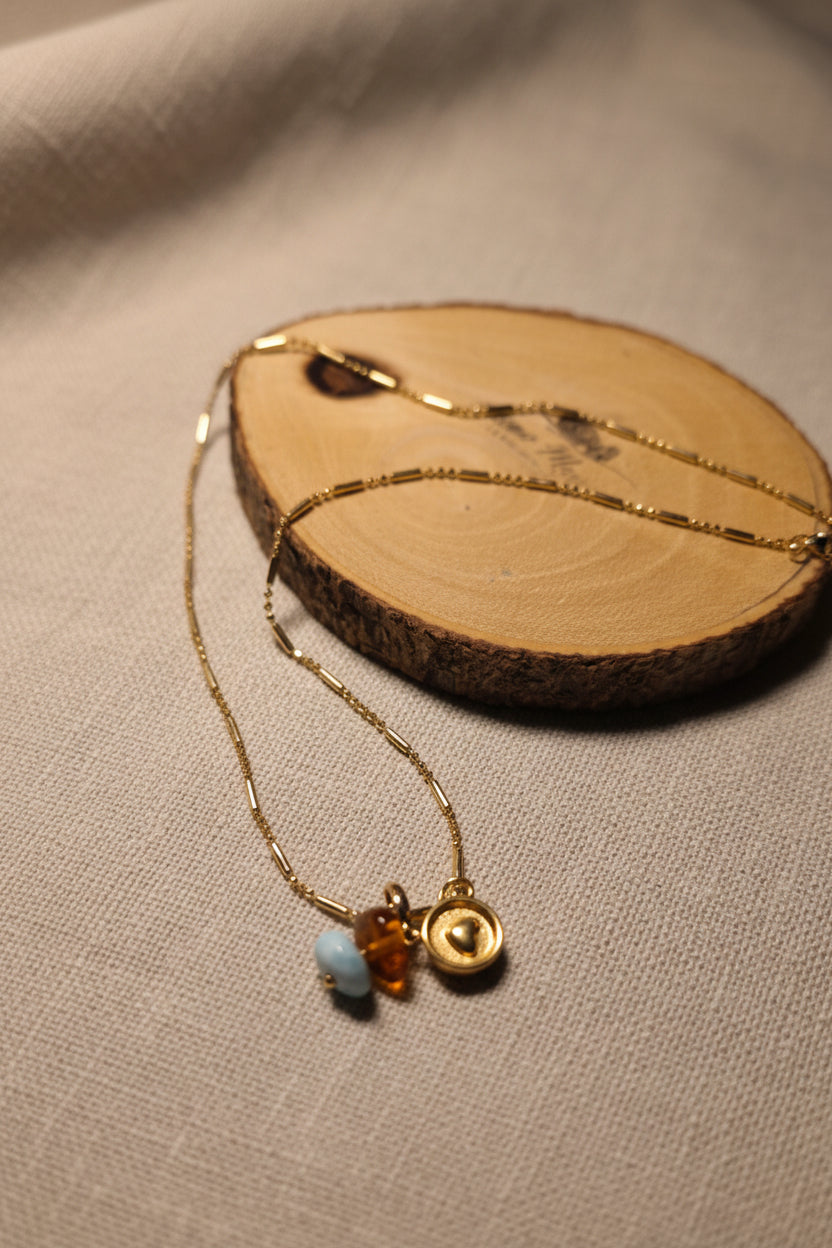Cadena Coffee Love | Coffee Love Chain Necklace