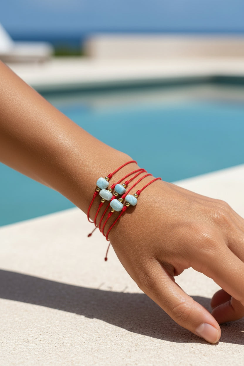 Pulsera Chispa de Larimar | Larimar Spark Bracelet
