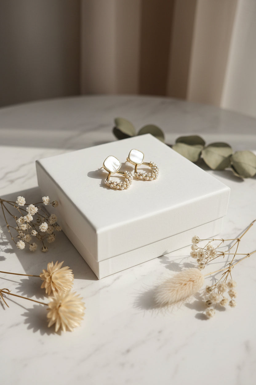 Pearl & Mother of Pearl Earrings