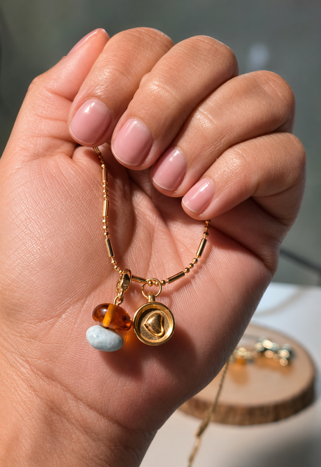 Cadena Coffee Love | Coffee Love Chain Necklace